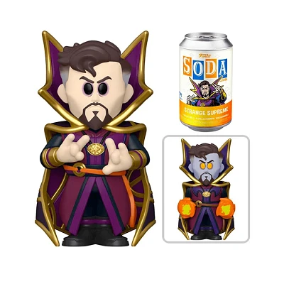 Funko  Soda Marvel What If Strange Supreme With Chance Of Chase Figure