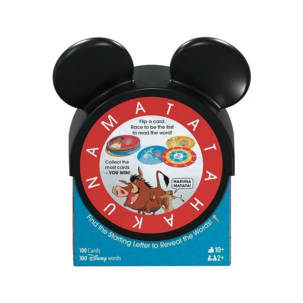 Disney Word Around the Card Trivia Game