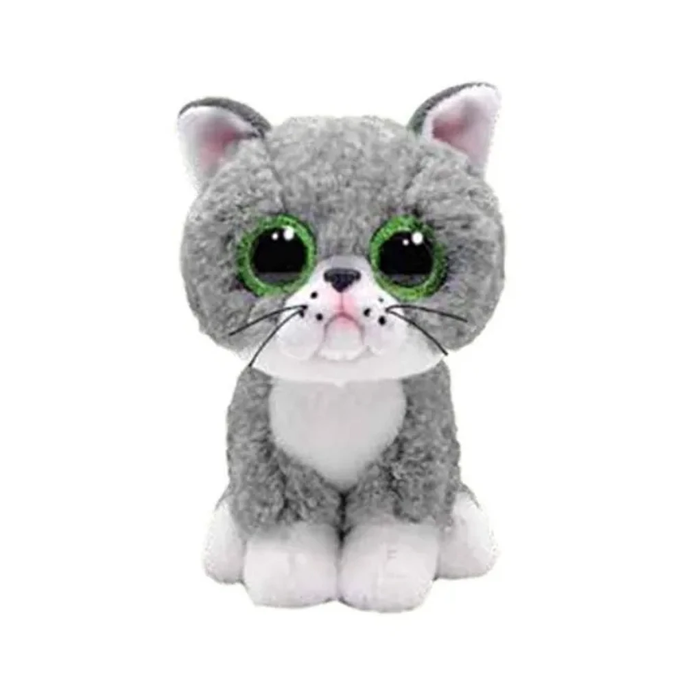 TY Beanie Boos Fergus the Cat with Glitter Eyes