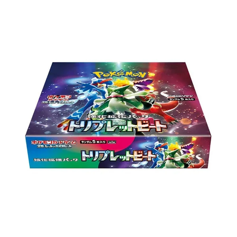 Pokemon Scarlet & Violet Japanese Enhanced Expansion TCG Triplet Beat Booster Box