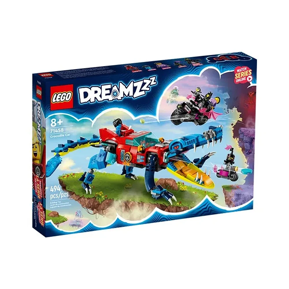 LEGO DREAMZzz Crocodile Car – 494 Pieces