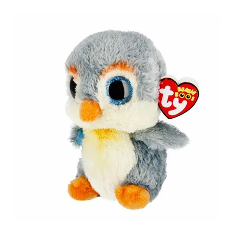 TY Beanie Boos Fisher the Penguin with Glitter Eyes