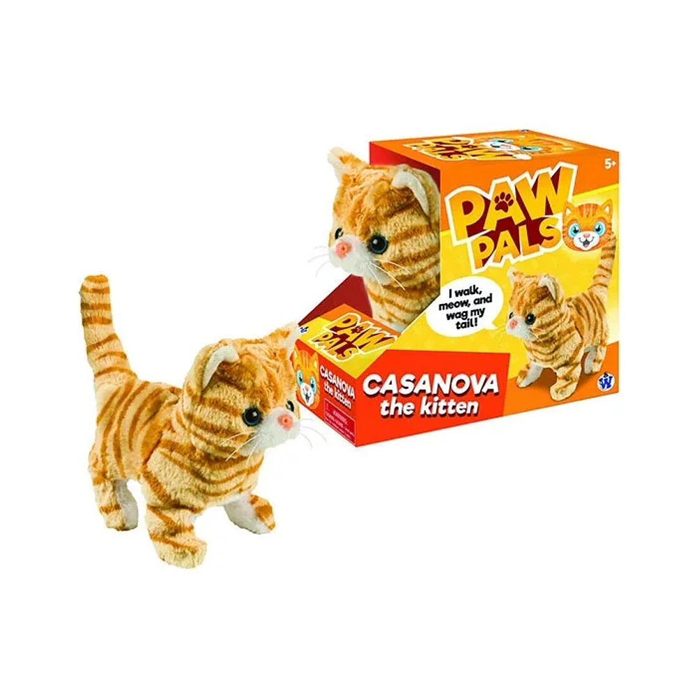 Casanova Mechanical Kitten Soft Cat Orange