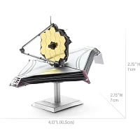 Fascination Metal Earth James Webb Space Telescope 3D Model Kit