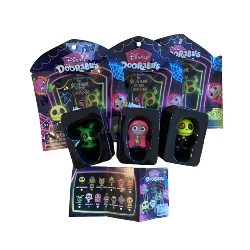 Disney Doorables Nightmare Before Christmas Blacklight Shock Figure