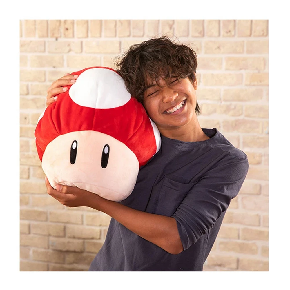 Tomy Plush Mocchi Super mario Red Mushroom 15 Inch