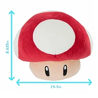 Tomy Plush Mocchi Super mario Red Mushroom 15 Inch