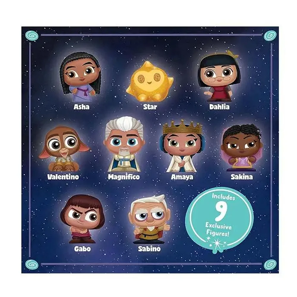 Disney Doorables Wish Mini Peek Blind Bag Figures Suitable for Age 5 And Up