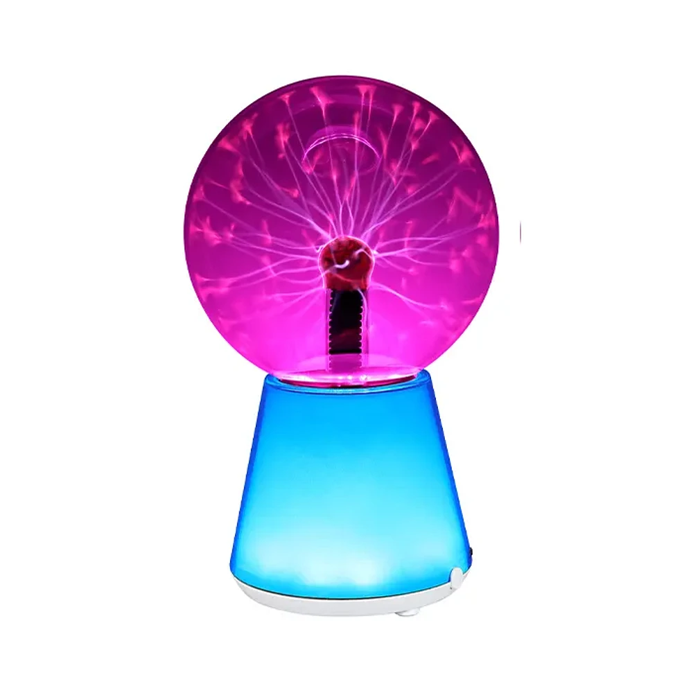 Plasma Ball 6 Inch with RGB Light Base