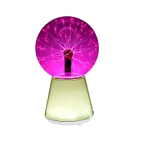 Plasma Ball 6 Inch with RGB Light Base