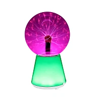 Plasma Ball 6 Inch with RGB Light Base