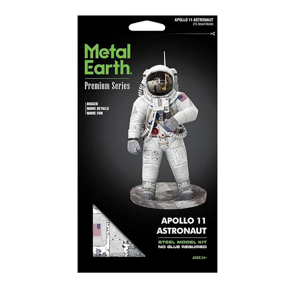 Metal Earth Apollo 11 Astronaut Premium Series 3D Model Kit