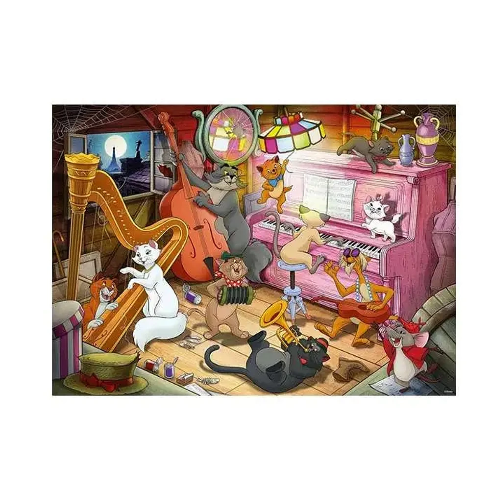 Ravensburger Disney Aristocats Jigsaw Puzzle 1000 Pieces For Adults