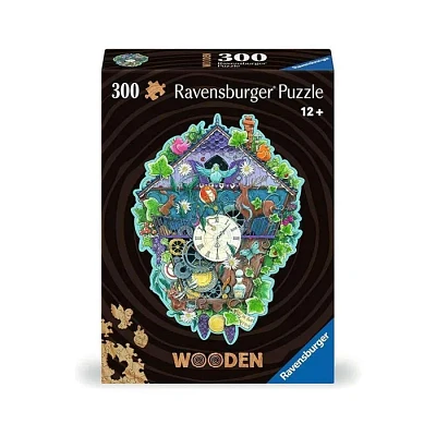 Ravensburger Cuckoo Clock Wooden Jigsaw Puzzle – 300 Pieces