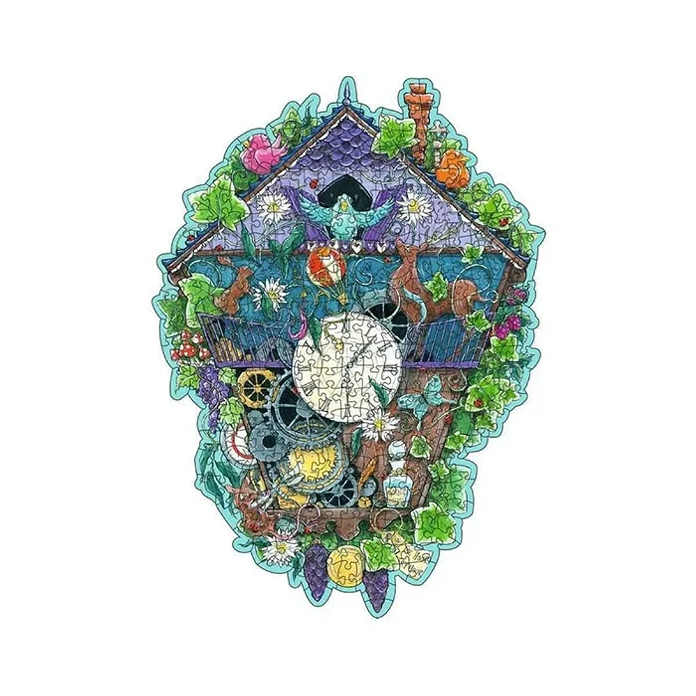 Ravensburger Cuckoo Clock Wooden Jigsaw Puzzle – 300 Pieces