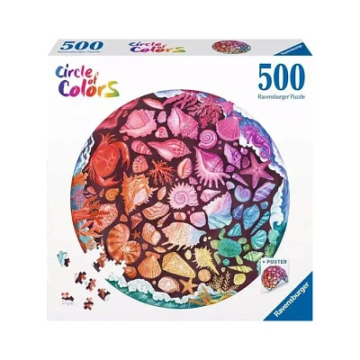 Ravensburger Circle of Colors Seashells – 500 Pieces