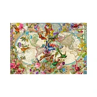 Ravensburger Flora and Fauna World Map – 3000 Pieces