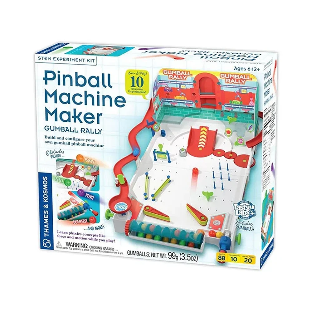 Pinball Machine Maker Gumball Rally