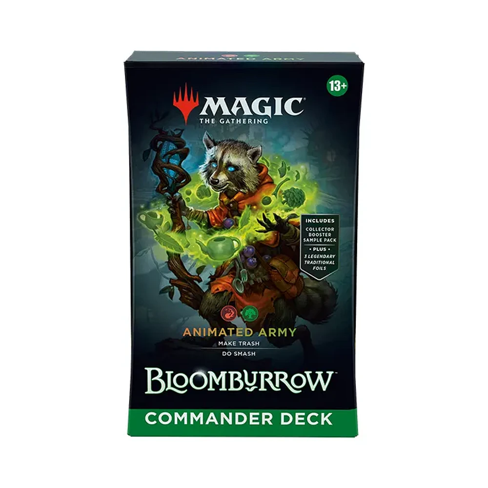 MTG TCG: Bloomburrow Animated Army Commander Deck