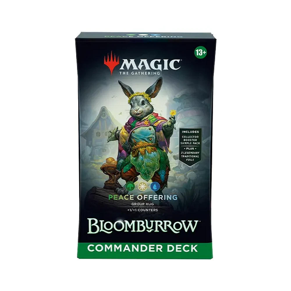 MTG TCG: Bloomburrow Peace Offering Commander Deck