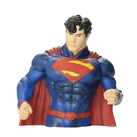 DC Comics Superman Metallic Coin Bank 8.5 Inch