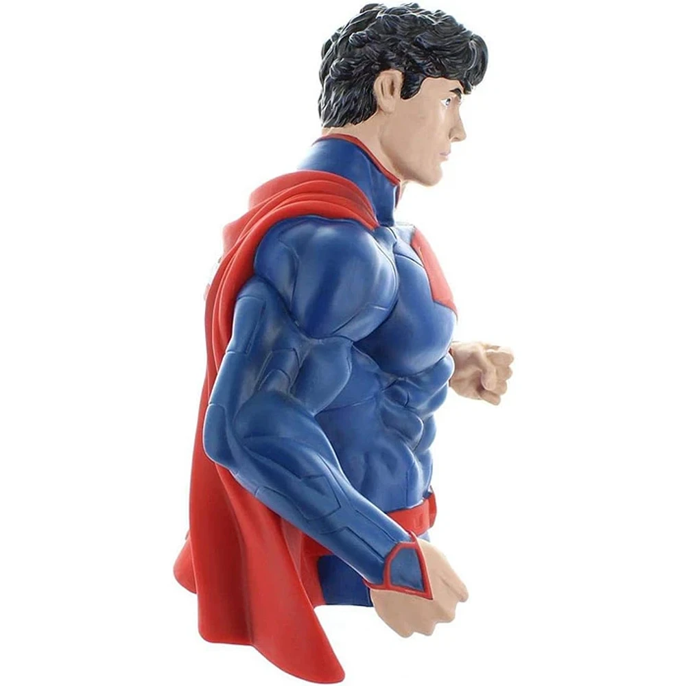 DC Comics Superman Metallic Coin Bank 8.5 Inch