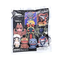 Godzilla 3D Figural Foam Bag Clip Classic Series 5 Mystery Pack