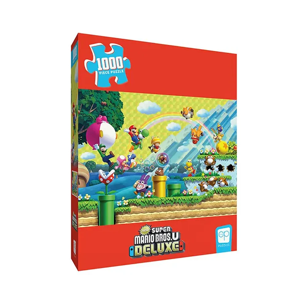 USAopoly Super Mario Chaos & Fun 1000 Piece Puzzle