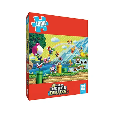 USAopoly Super Mario Chaos & Fun 1000 Piece Puzzle