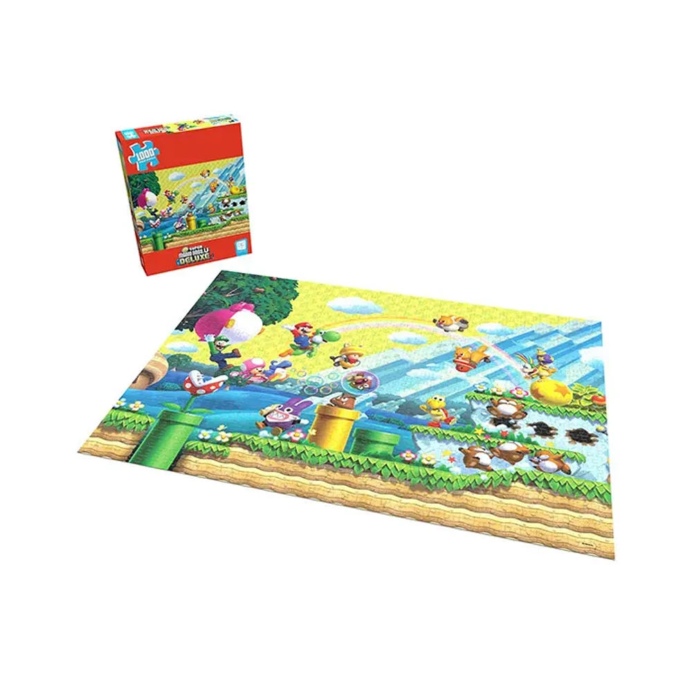 USAopoly Super Mario Chaos & Fun 1000 Piece Puzzle