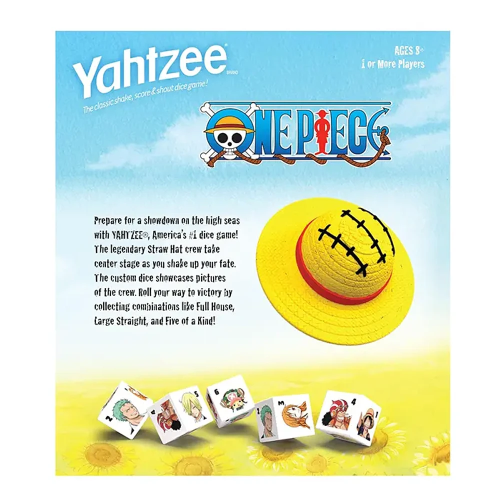 Yahtzee One Piece Board Game