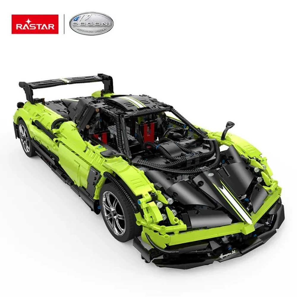 Remote Controlled Pagani Green 1:8 Scale Model Kit with 2902 Pieces