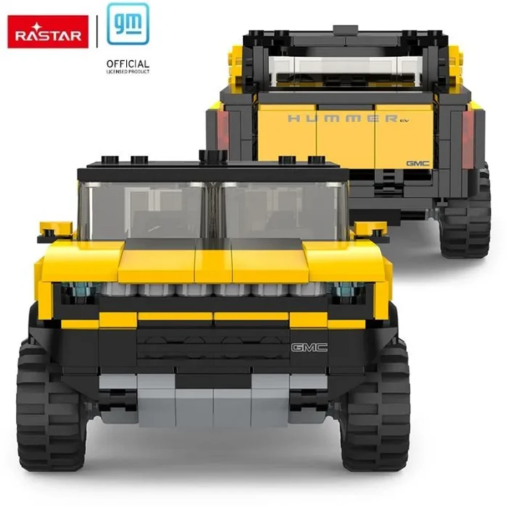 Hummer EV Yellow 1:30 Scale Model Kit with 431 Pieces