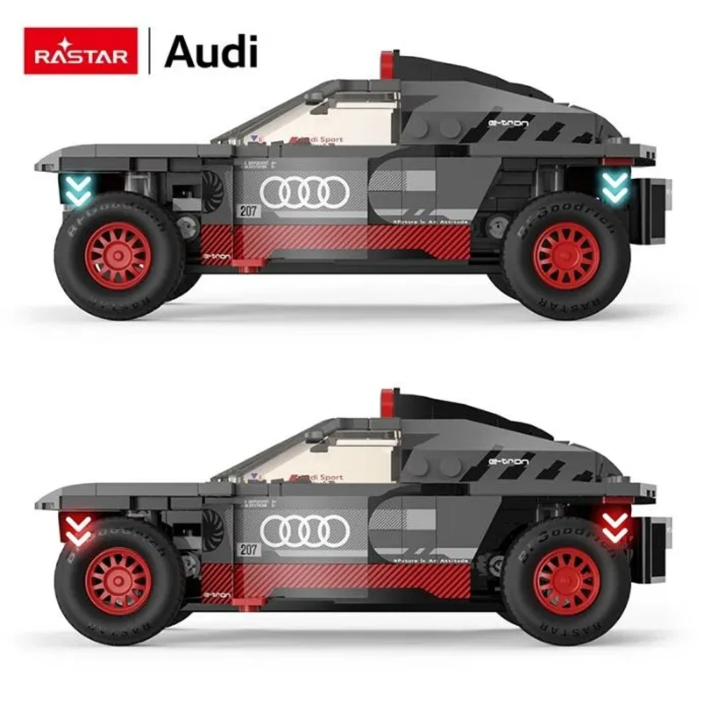 Rastar Audi RS Q E-tron 1:30 Scale Model Kit with 376 Pieces