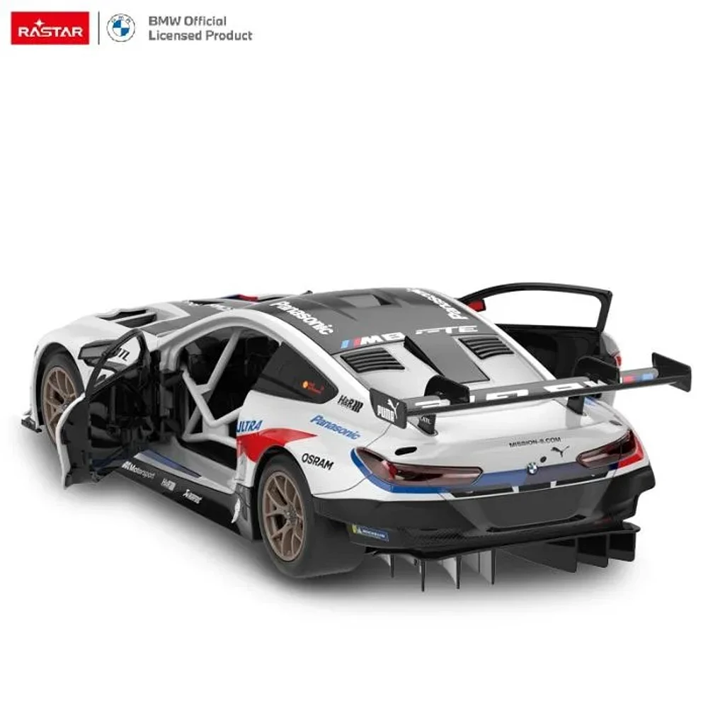 Remote Controlled BMW M8 GTE 1:18 Model Kit – 66 Pieces