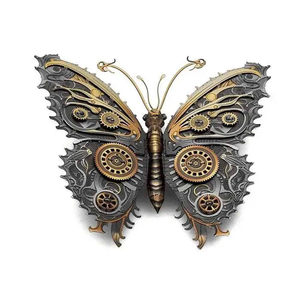 Metal Earth Steampunk Butterfly 3D Model Kit