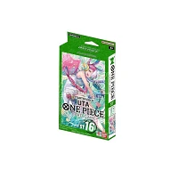 BANDAI One Piece Trading Card Game Uta Green Starter Deck ST 16