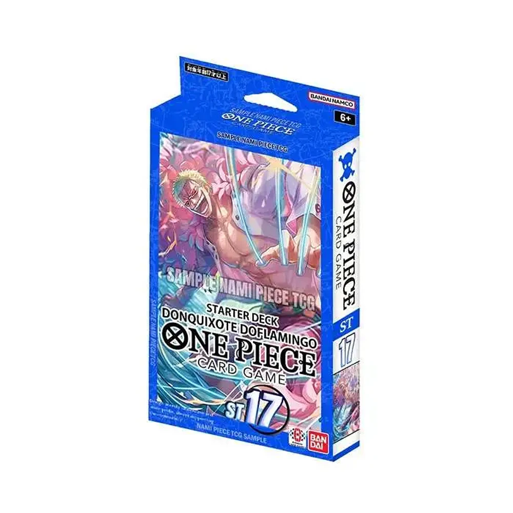 BANDAI One Piece Trading Card Game Blue Starter Deck ST 17