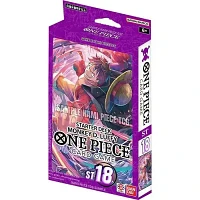 BANDAI One Piece Trading Card Game Purple Starter Deck ST 18