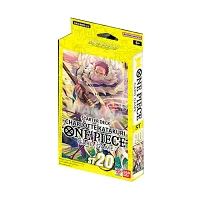 BANDAI One Piece Trading Card Game Yellow Charlotte katakuri Starter Deck ST 20