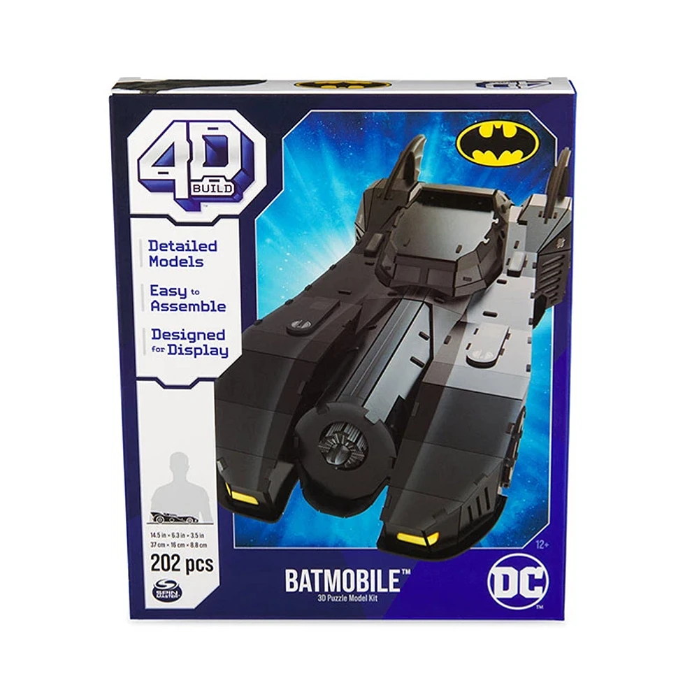 Spin Master DC Batman Retro Batmobile 3D Puzzle 202 Pieces