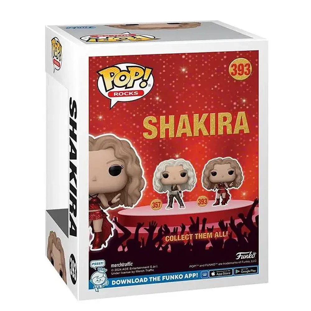 Funko Pop! Music Rock Shakira Super Bowl Glitter