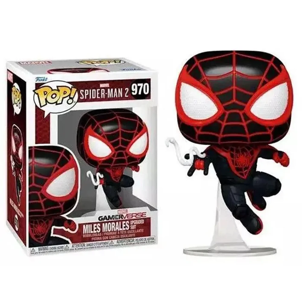 Funko Pop! Marvel Games Spiderman 2 Miles Morales Upgrade Suit Season 1