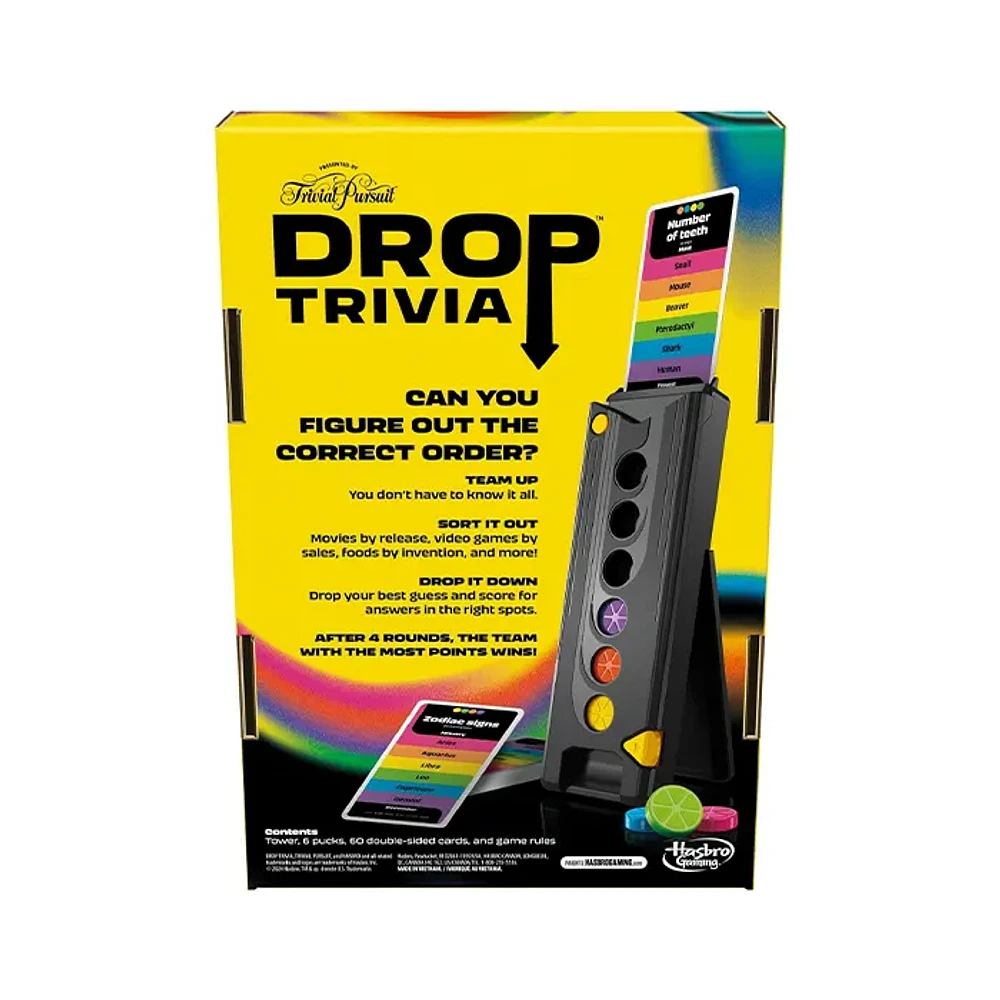 Drop Trivia Party Game