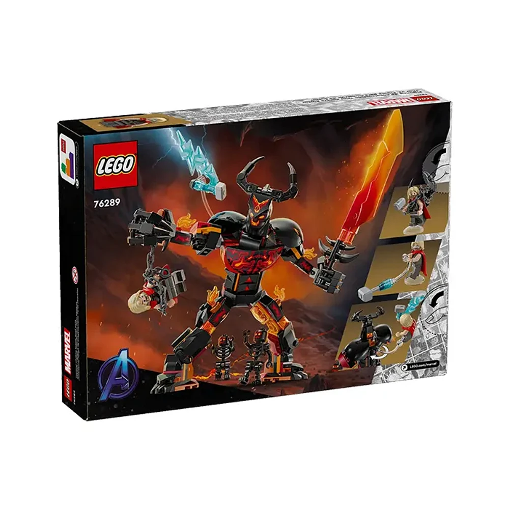 LEGO Marvel Thor vs. Surtur Construction Figure 245 Pieces