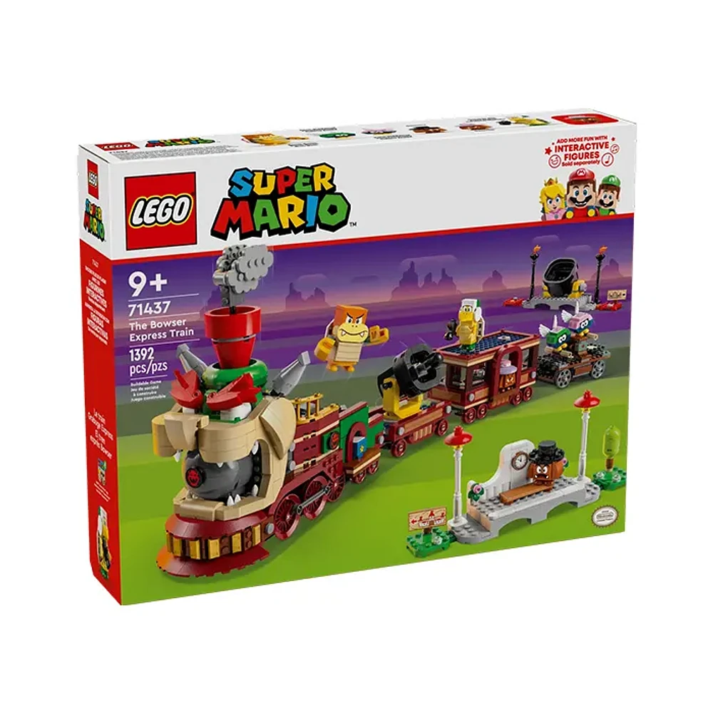 LEGO Super Mario The Bowser Express Train – 1392 Pieces