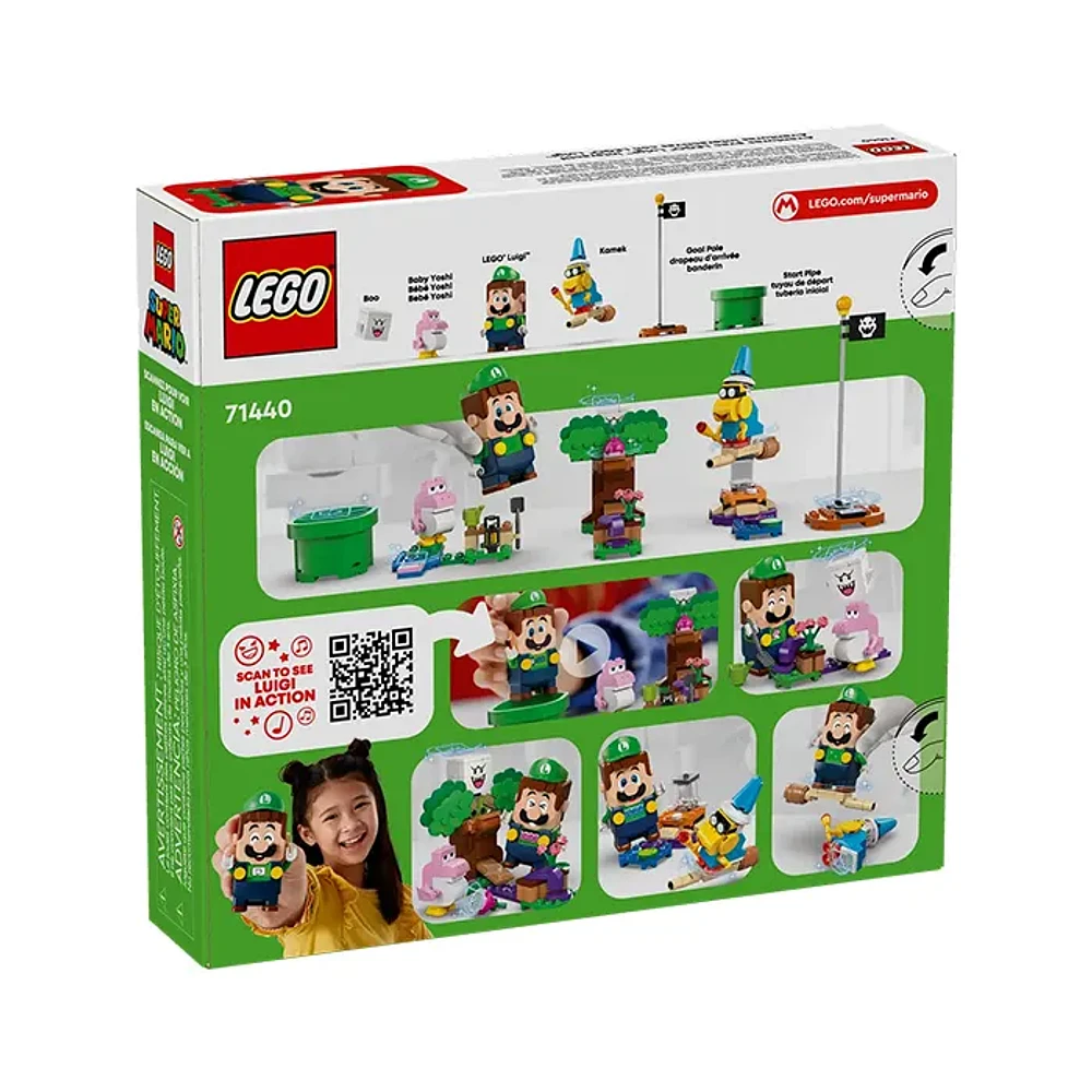 LEGO Super Mario Adventures with Interactive LEGO Luigi – 210 Pieces