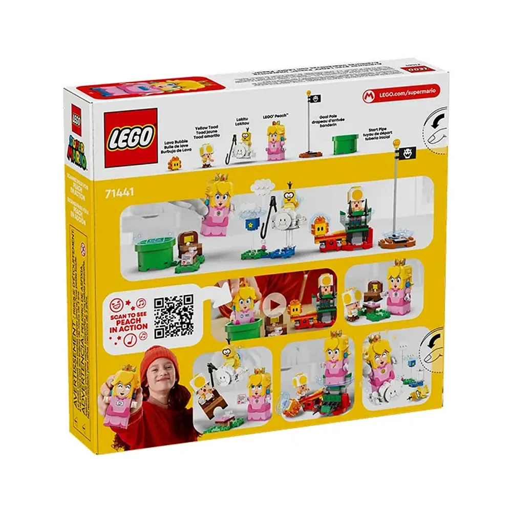 LEGO Super Mario Adventures with Interactive LEGO Peach – 208 Pieces