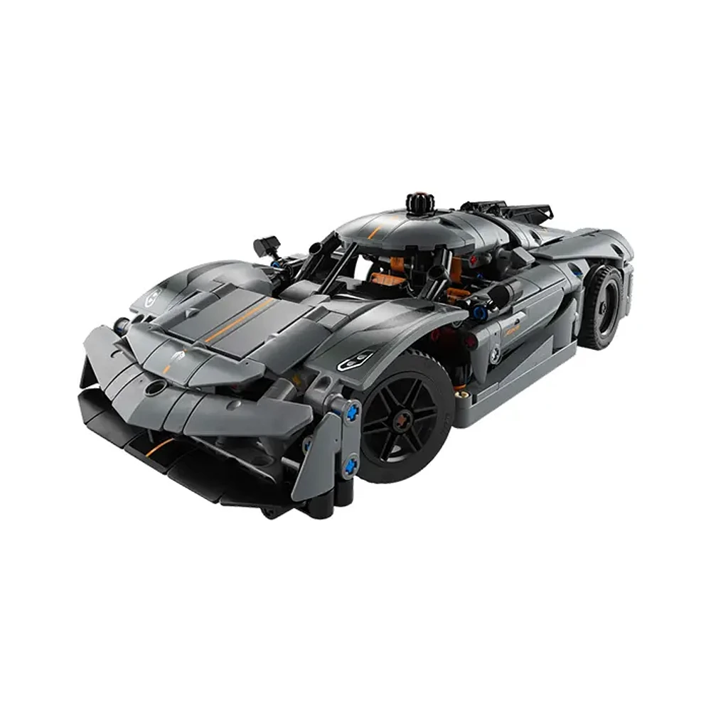 LEGO Technic Koenigsegg Jesko Absolut Grey Hypercar – 801 Pieces