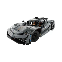 LEGO Technic Koenigsegg Jesko Absolut Grey Hypercar – 801 Pieces